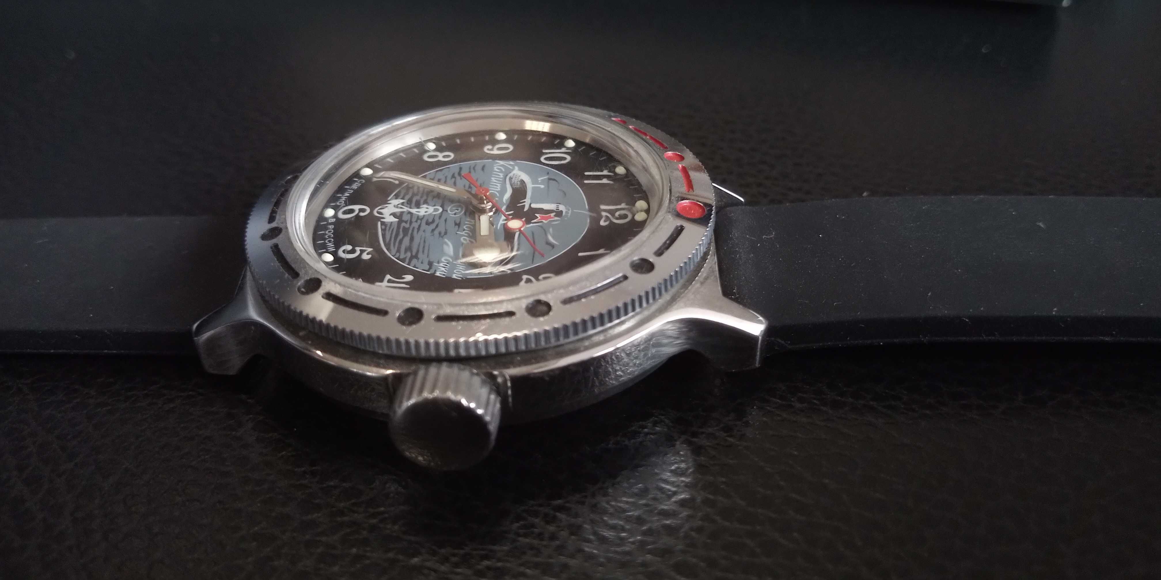 Relógio Vostok Amphibia Mergulho Militar