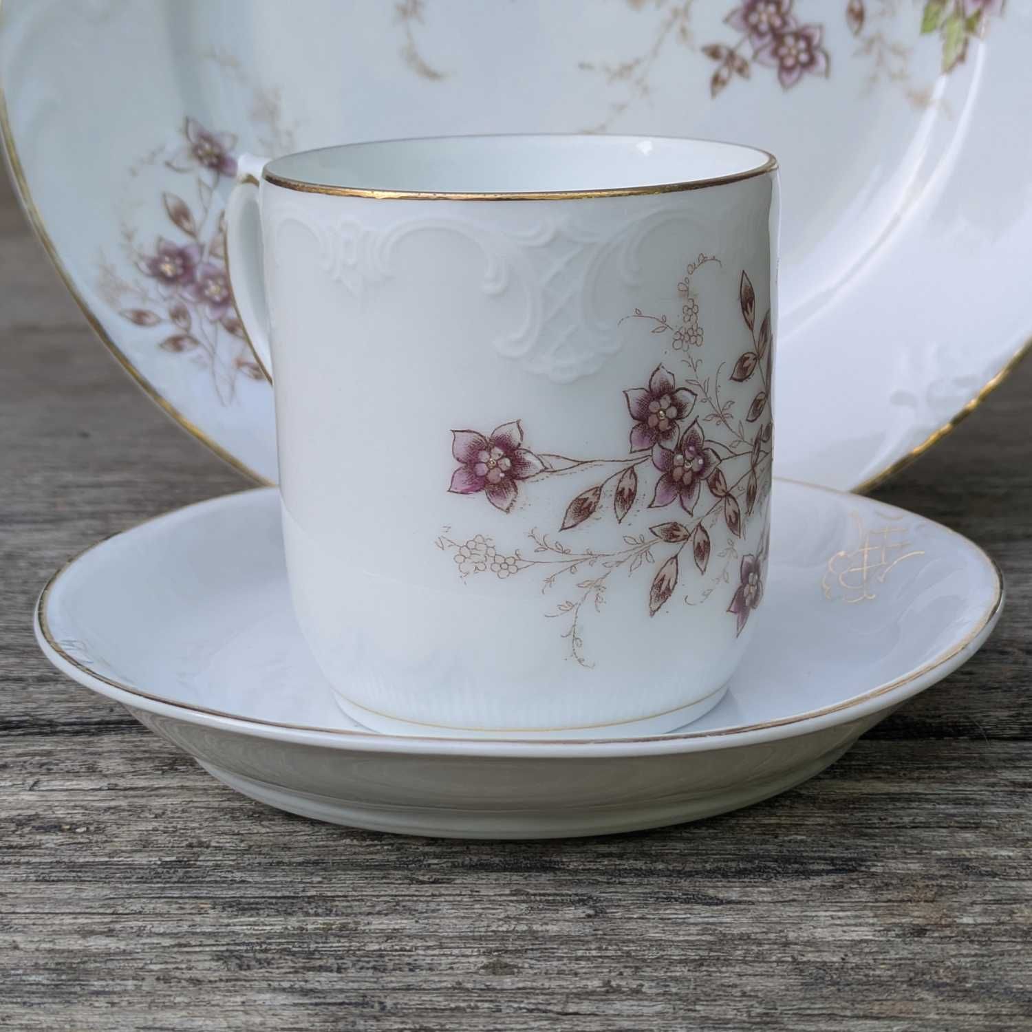 ## Wiekowa Śląska Porcelana – z XIX wieku - Charlottenbrunn ##