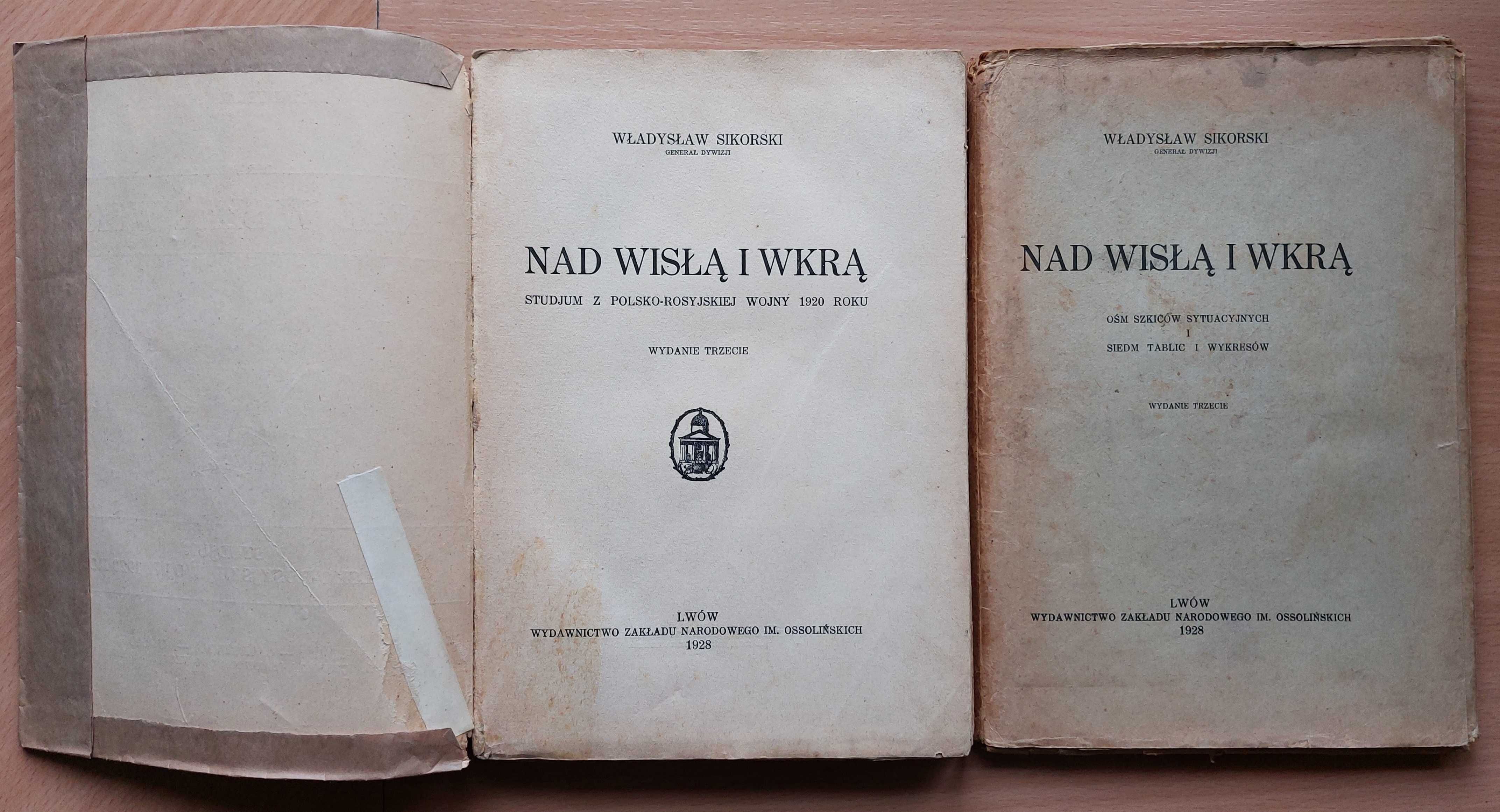 Nad Wisłą i Wkrą - Władysław Sikorski, rok 1928