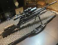 Carabina Kral cal. 6.35  PCP (ar comprimido)