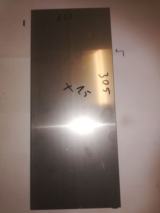 Blacha formatka st37(zwykła blacha) gr1. 5 mm(305/105mm)