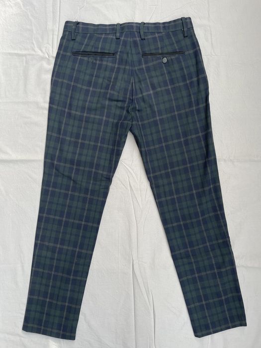 Zara spodnie męskie w kratę