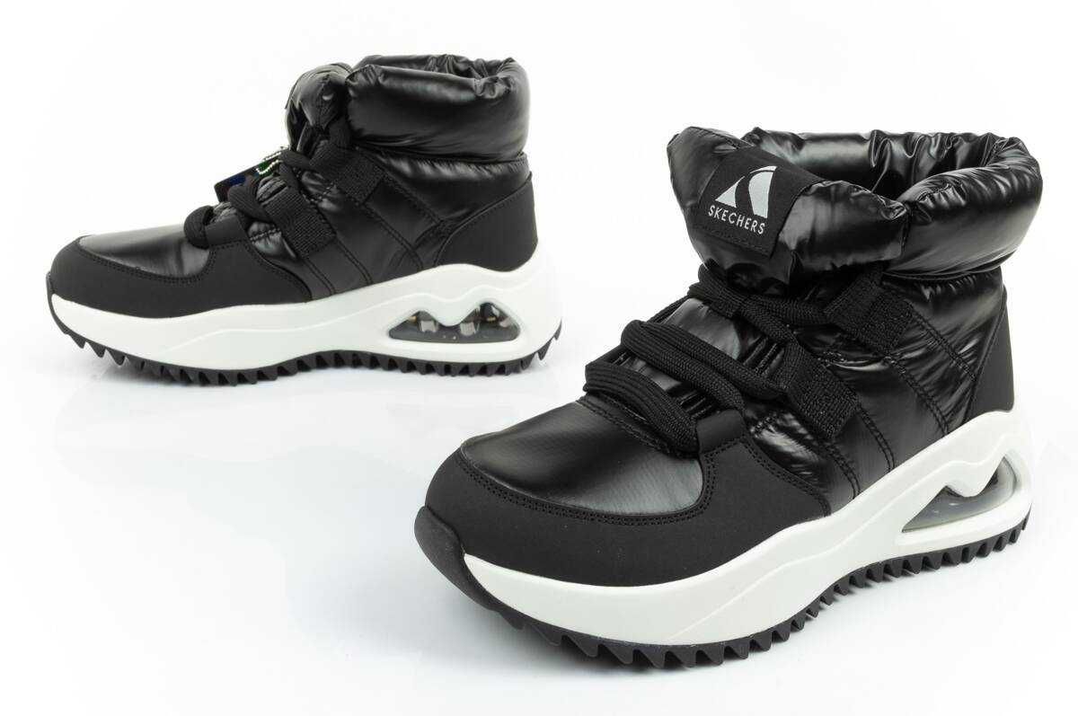 Buty zimowe śniegowce damskie Skechers Uno r. 36-39,5