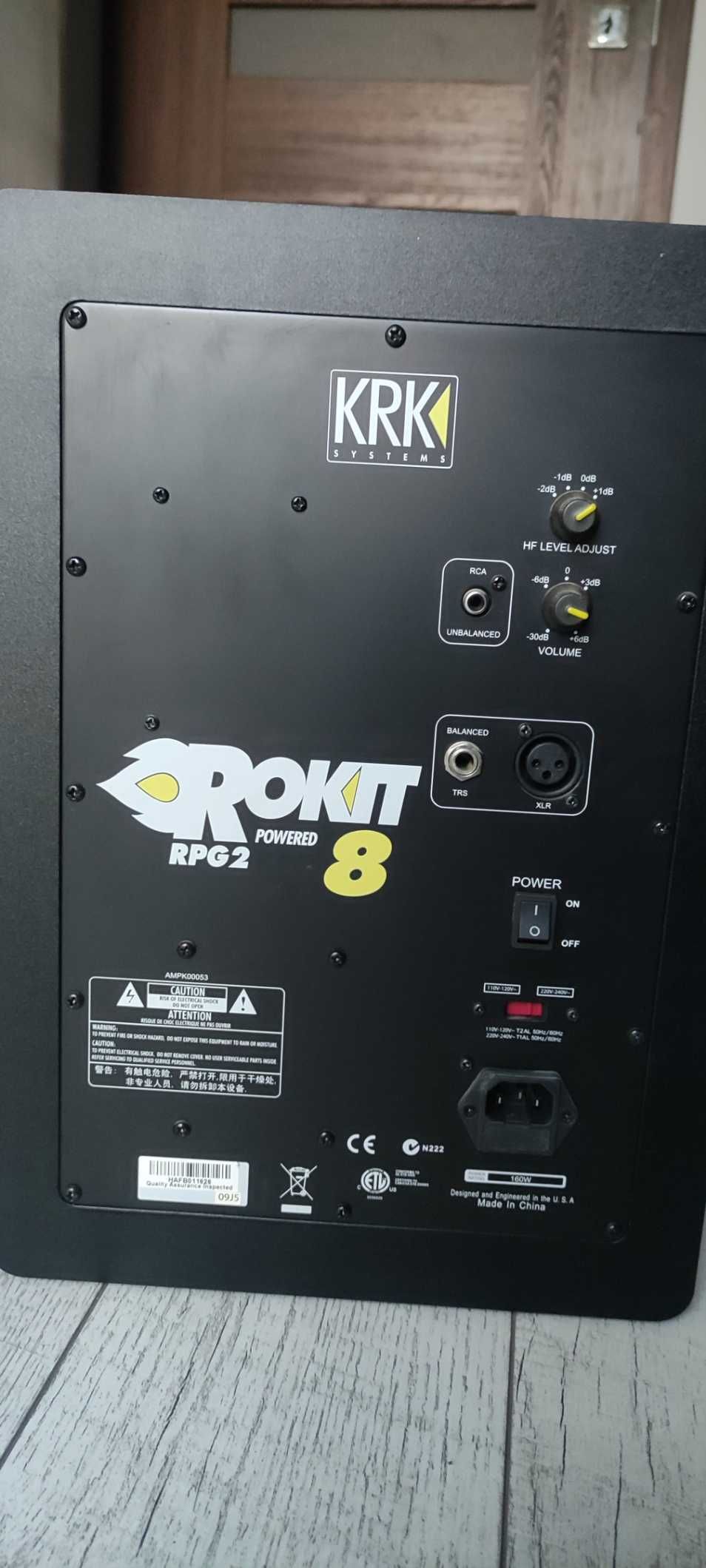 KRK Powered ROKIT 8 w stanie idealnym + Subwoofer 10S