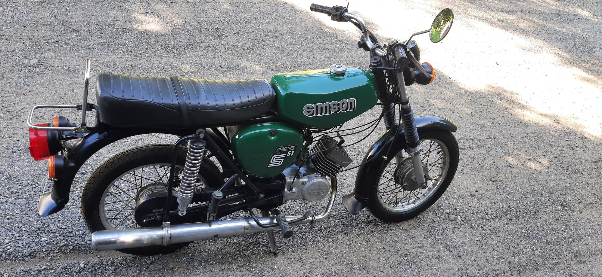 Simson S51 Zarejestrowany 12V Elektronic 4 biegi sprawny ddr  ifa