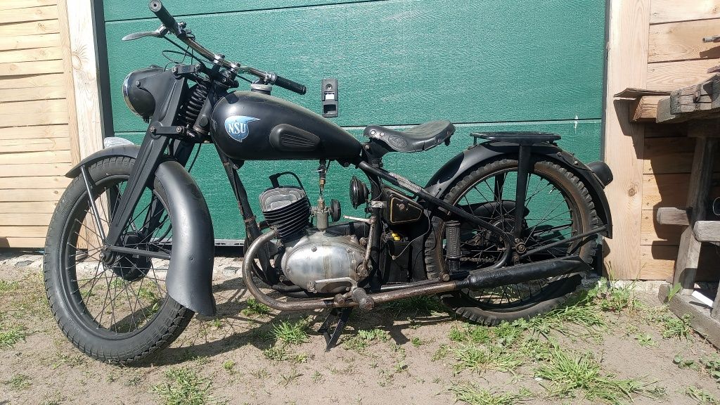 NSU ZDB 125 zabytek