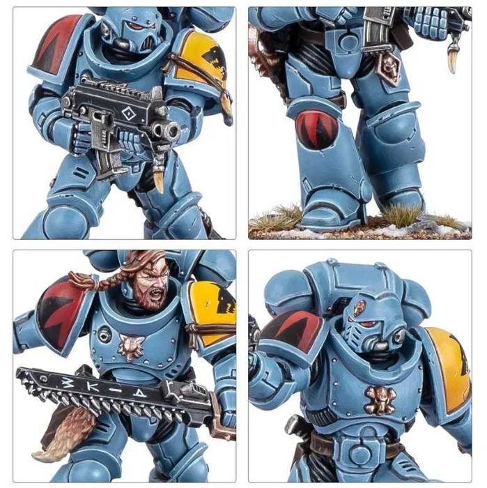Warhammer 40000 Space Marines Space Wolves Grey Hunters