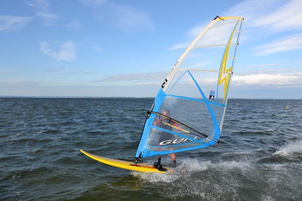 Zestaw windsurf, 2 deski plus 2 kompletne pędniki, w tym 3 żagle BDB !
