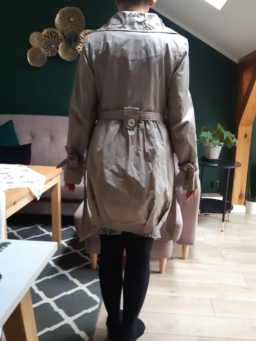 Trencz modny plaszcz De Facto 38