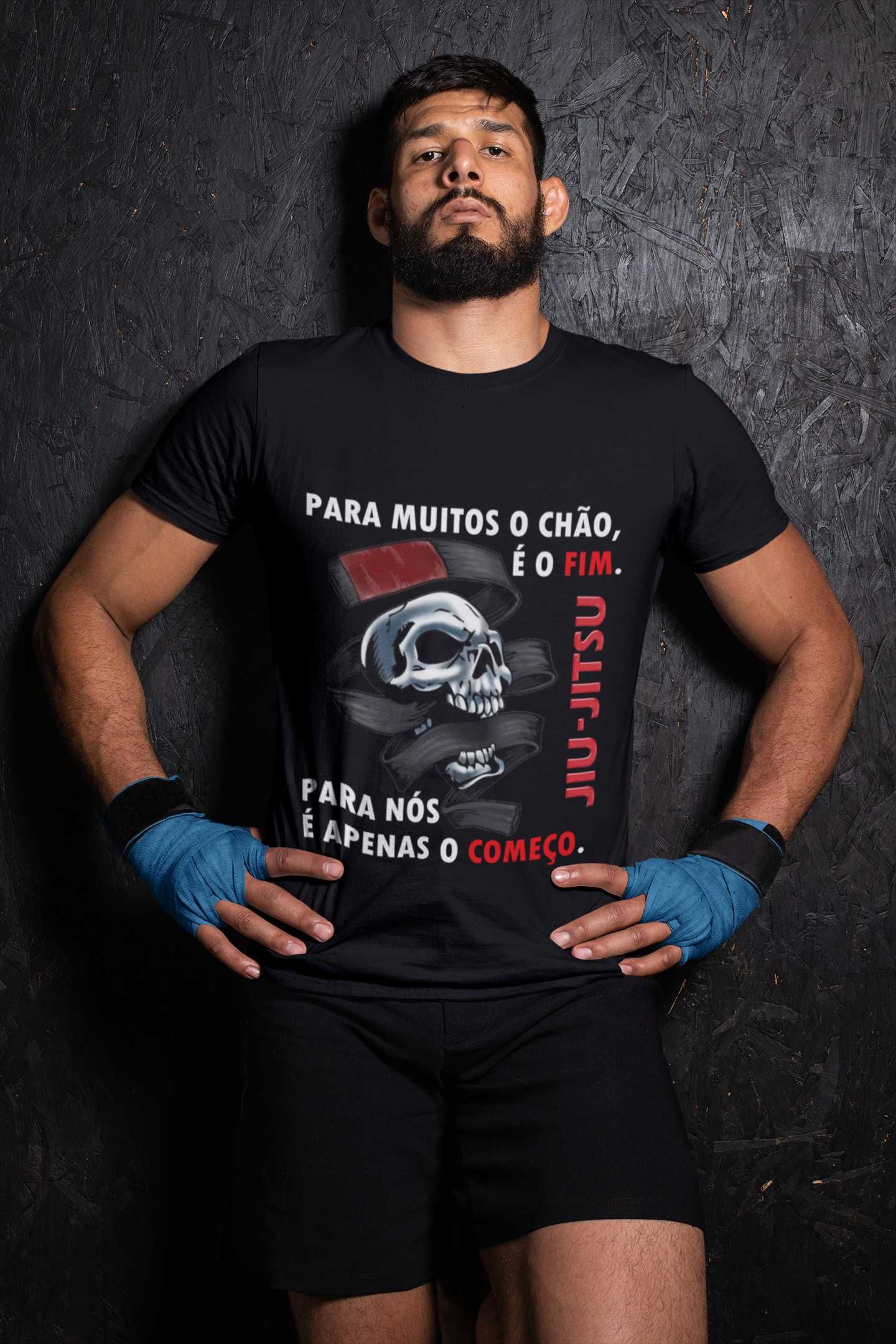 T-Shirt Jiu Jitsu Skull