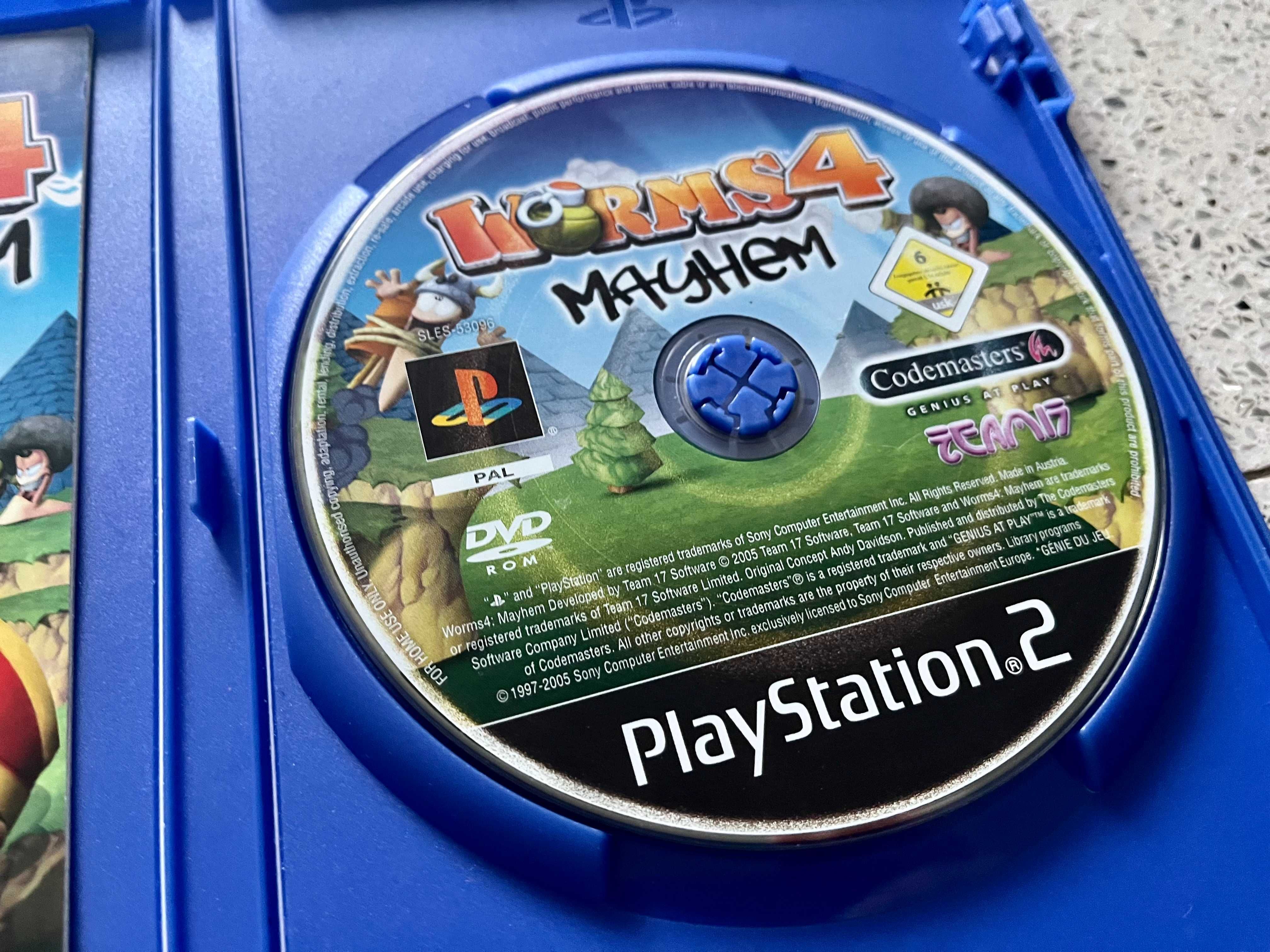 Worms 4 : Mayhem ( PS2 Playstation 2 )