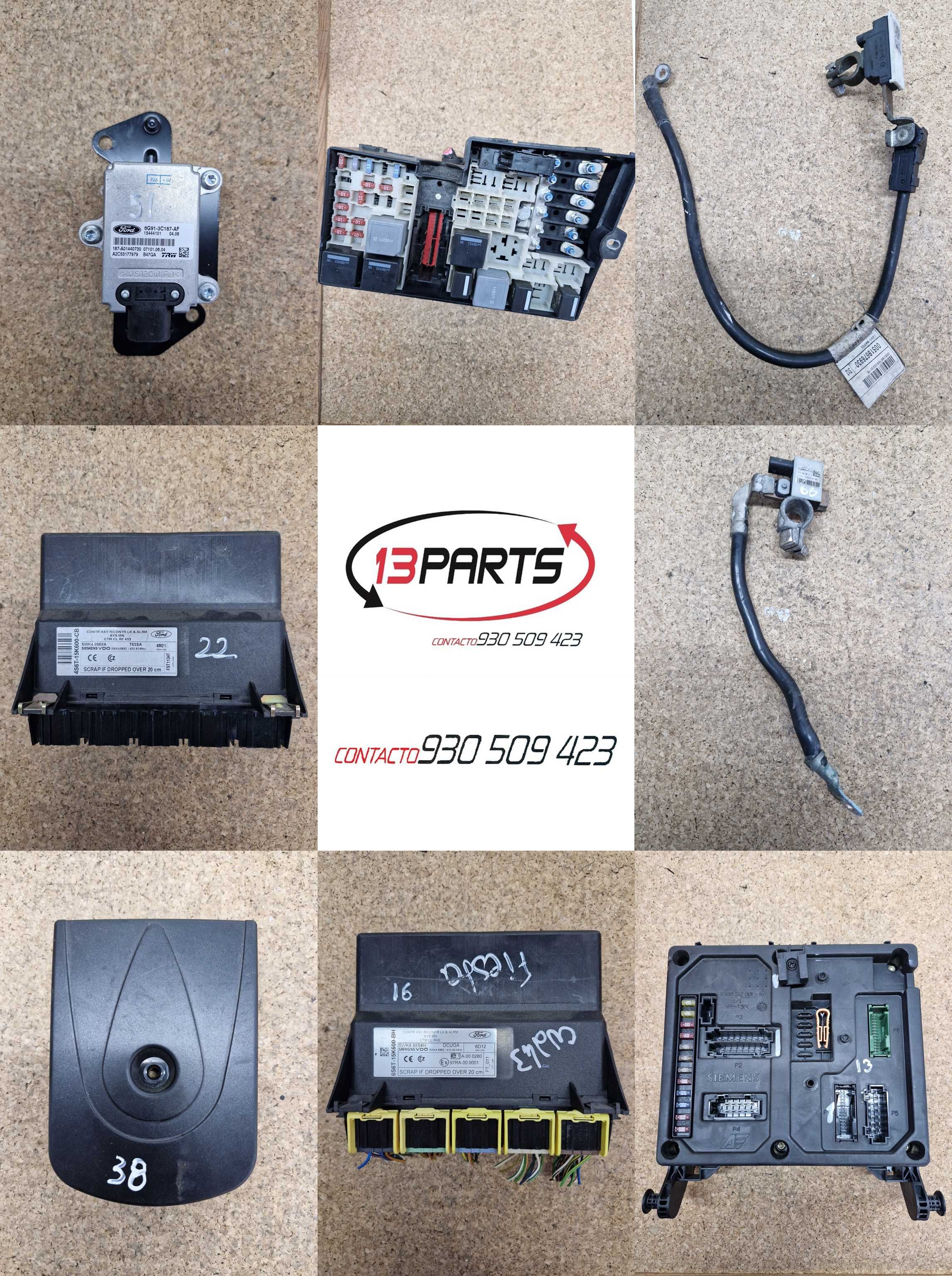 Diversos Modulos Eletronicos Caixas Fusiveis Ford