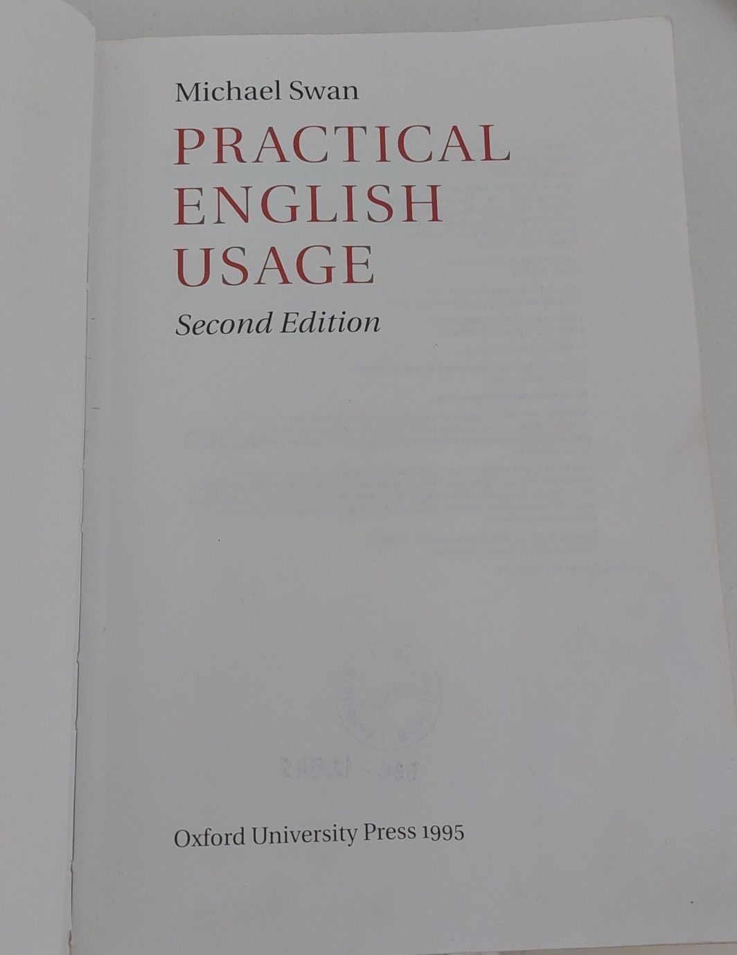 Practical English Usage Michael  Swan