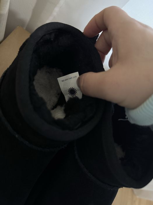 Оригінальні уги  Ugg classic ULTRA MINI NEW HEIGHTS-BLK