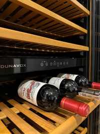 Chłodziarka do wina DUNAVOX - 400L  z 2 strefami klimatycznymi