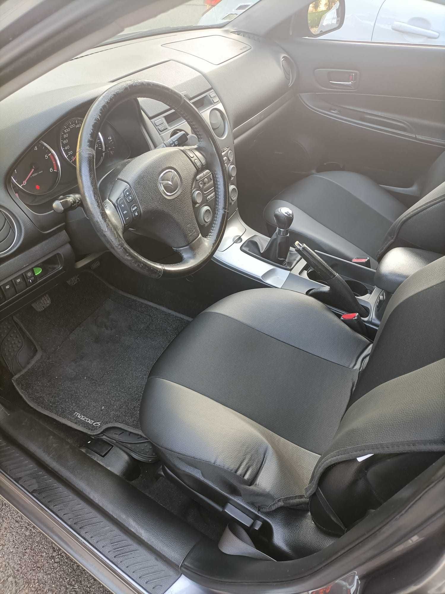 Mazda 6, Diesel, 136cv, muito económica e estimada