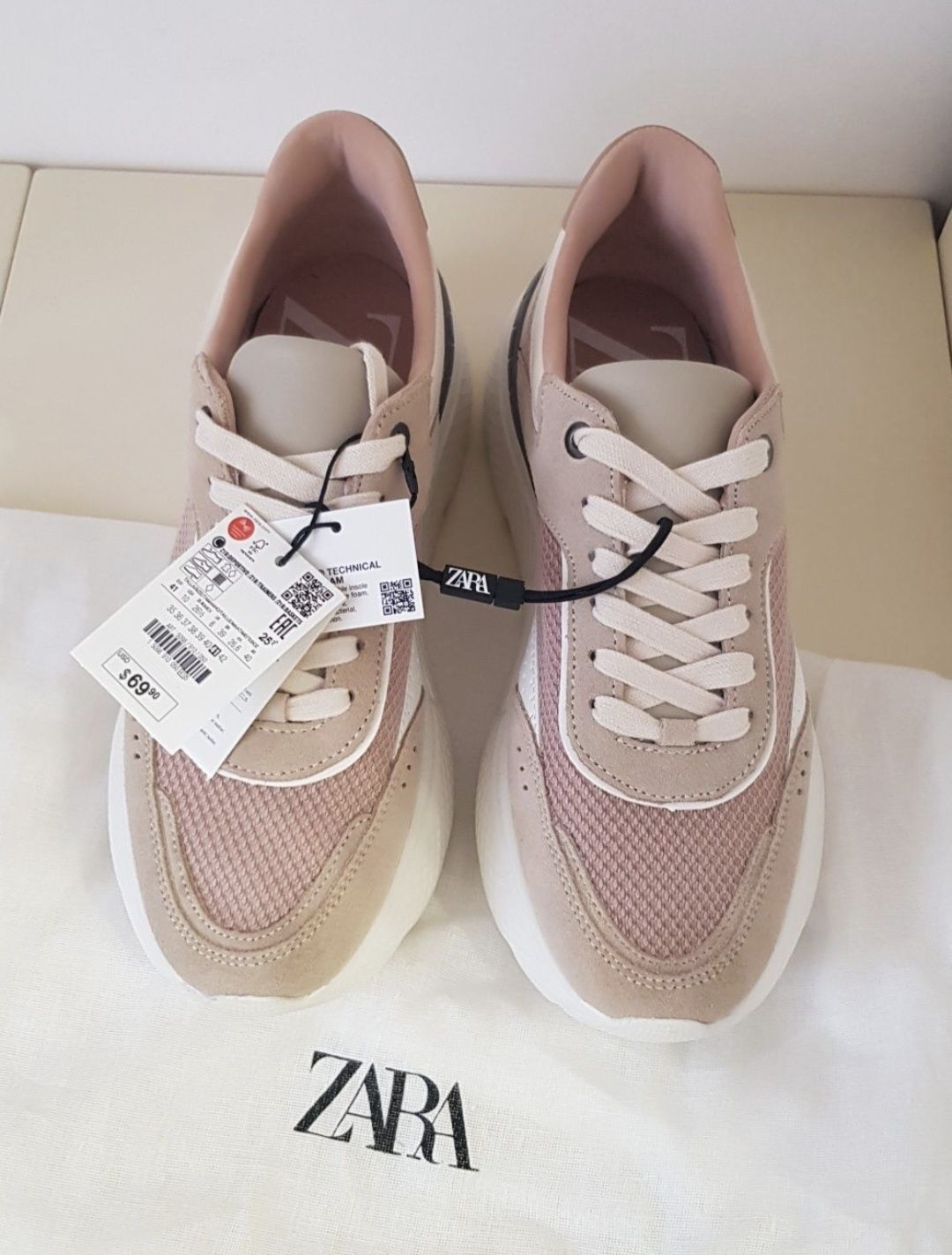 Сникерсы кроссовки Zara кеды новые не сток оригинал