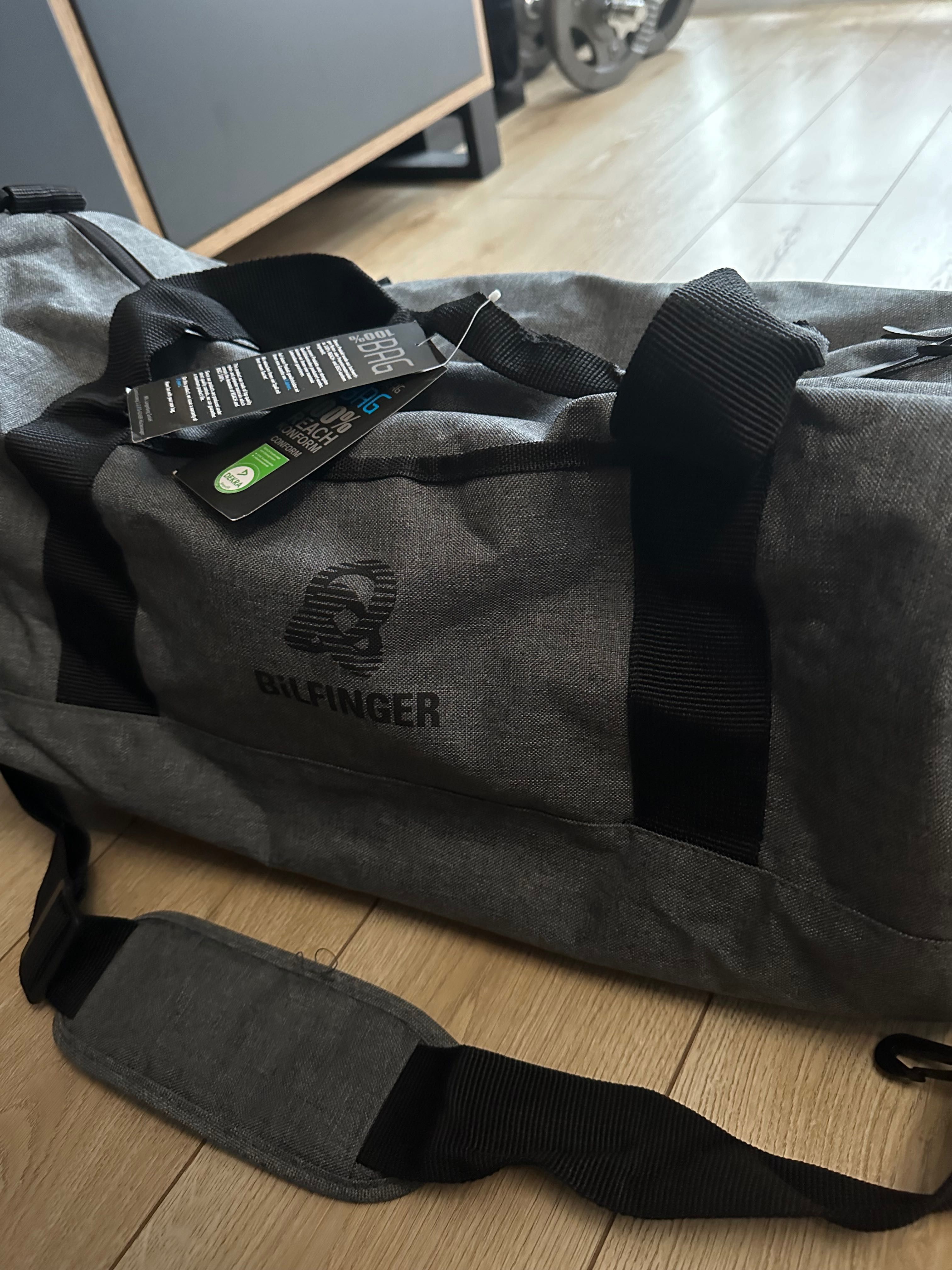 Torba podróżna z metką, na siłownię nowa, nie używana, 40 l