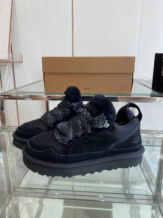 Зимові кросівки UGG Lowmel чорні 35-41 Уггі