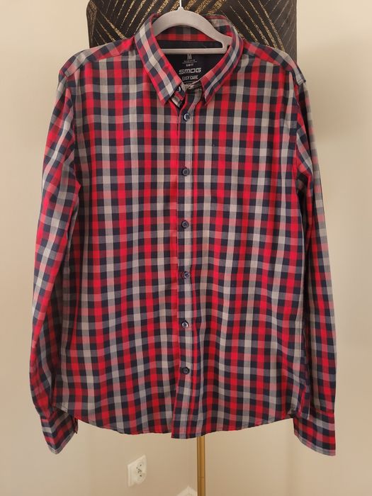 Koszula w kratkę New Yorker