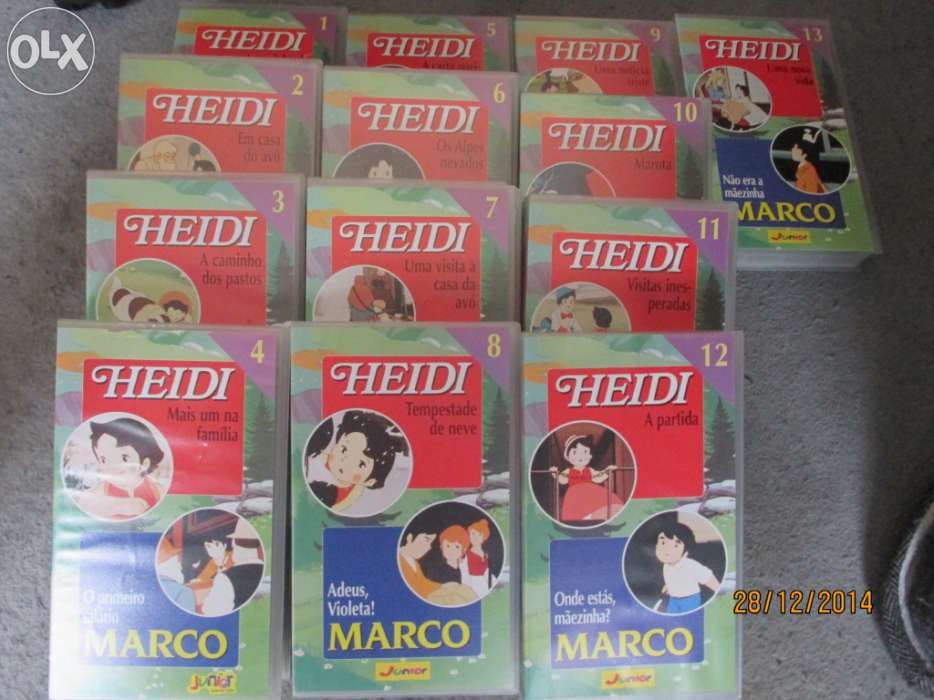 VHS - Heidi e Marco