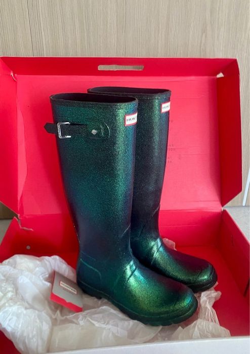 Kalosze Hunter Starcloud Green