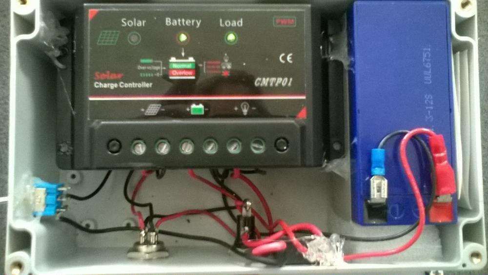 controlador solar 12v ou 24v