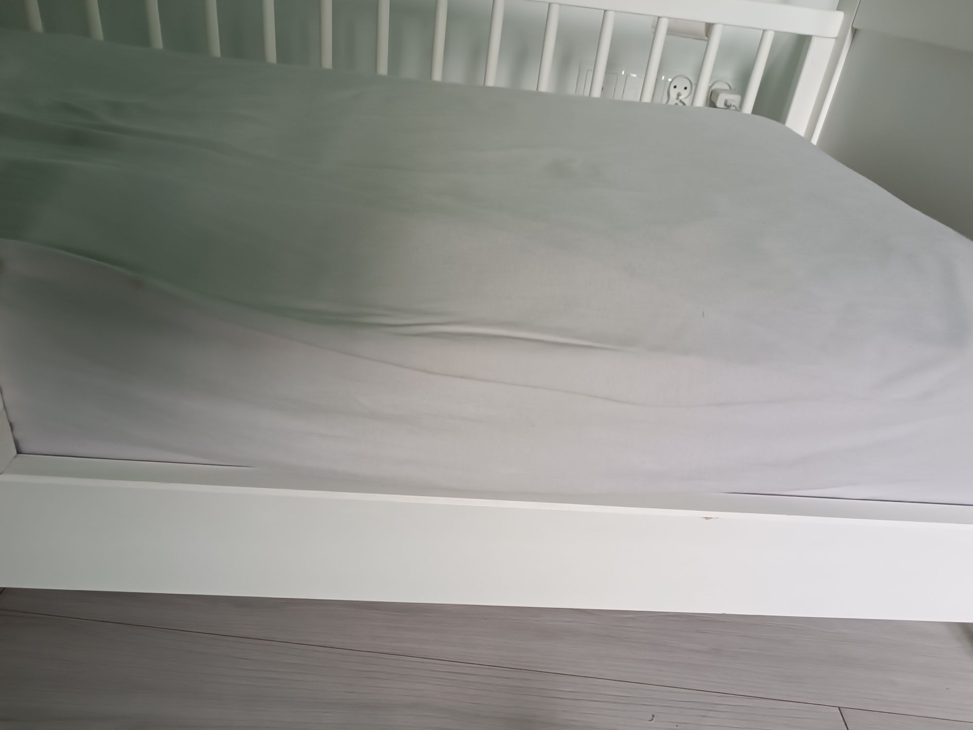 Łóżeczko domek dla dziecka białe 160x80