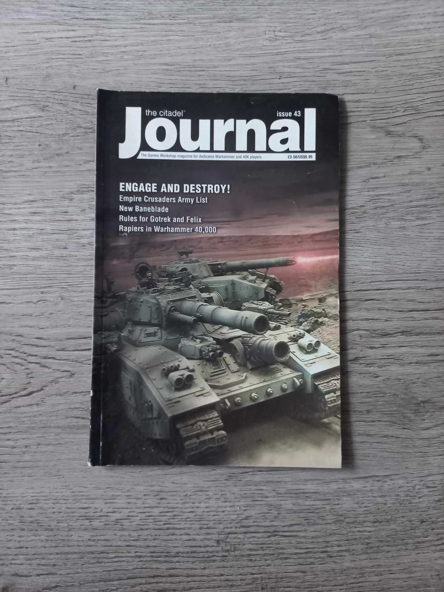 Citadel Journal #43 Warhammer suplement rarytas 2000