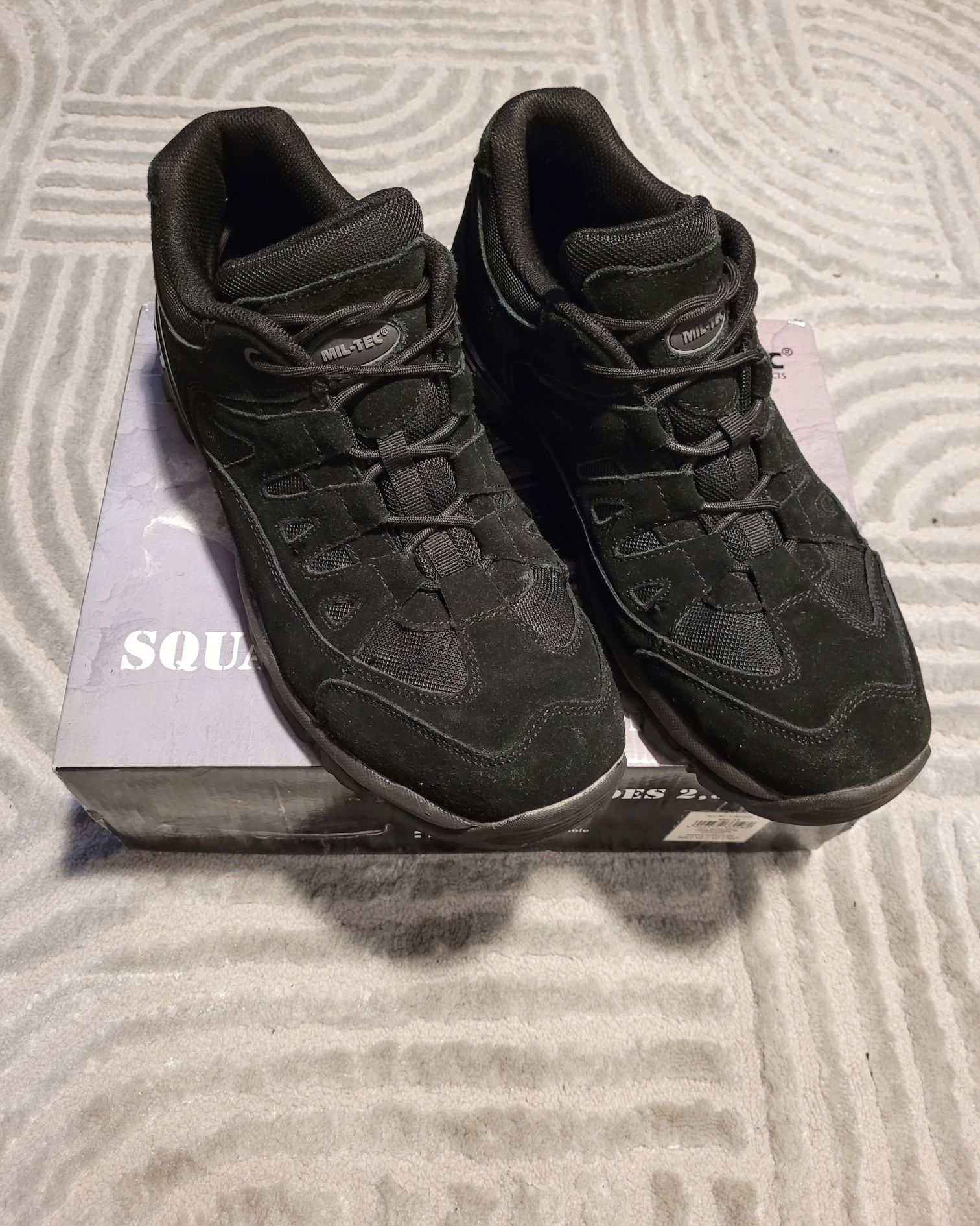 Buty Mil-Tec Squad 2,5'' Czarne,  Rozmiar 46