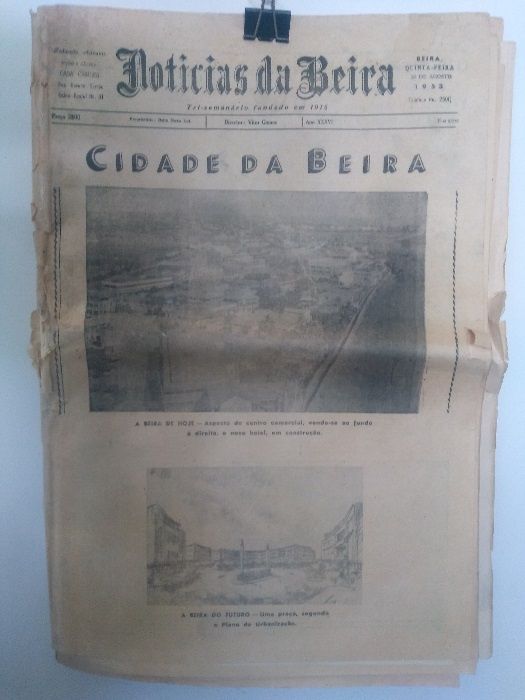 Jornais antigos originais