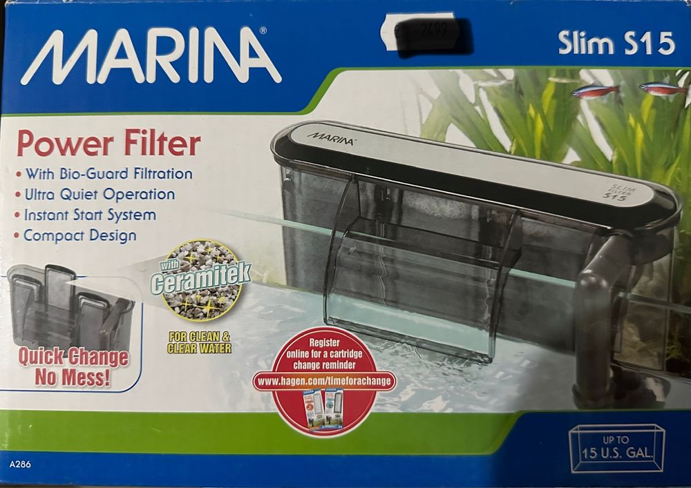 Filtro de Mochila Marina Slim S15 Power Filter - TESTADO