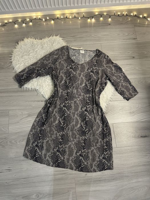 sukienka damska 3/4 rękaw 3XL