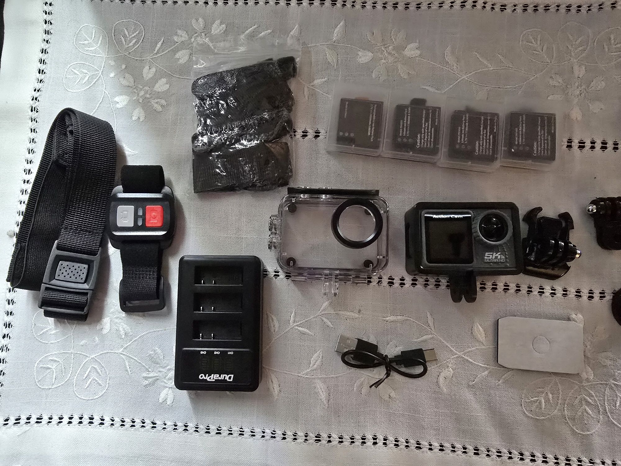 Câmera de ação 5k + Extras