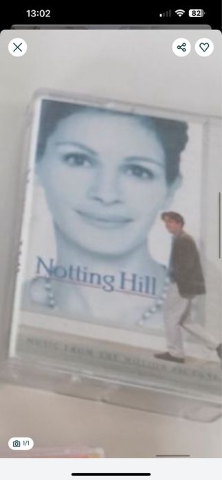 Notting hill kaseta magnetofonowa do filmu