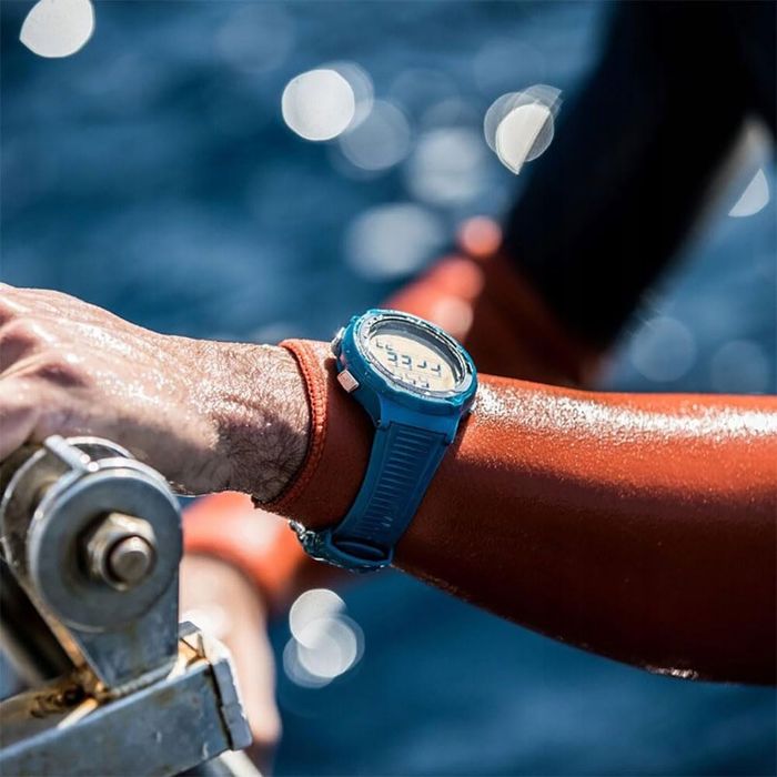 Sportowy komputer nurkowy Aqualung i200C NS155123 nurkowanie niebieski