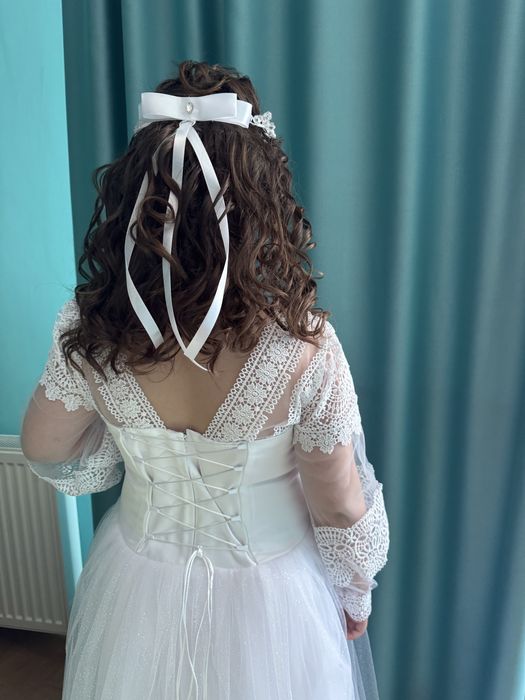 Плаття для причастя  віночок у подарунок