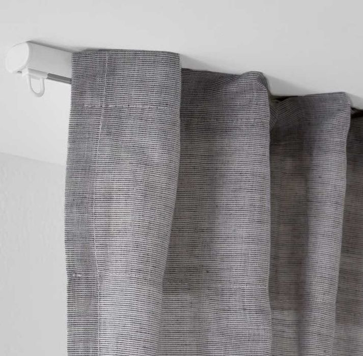 Ikea  FRAMFUSIG szyna pojedyncza z "żabkami", wym.  100-180 - stan bdb