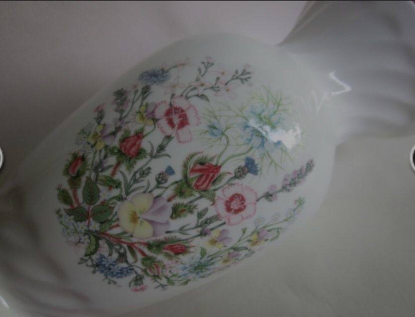 Wazon AYNSLEY WILD TUDOR porcelana  kolekcjonerski