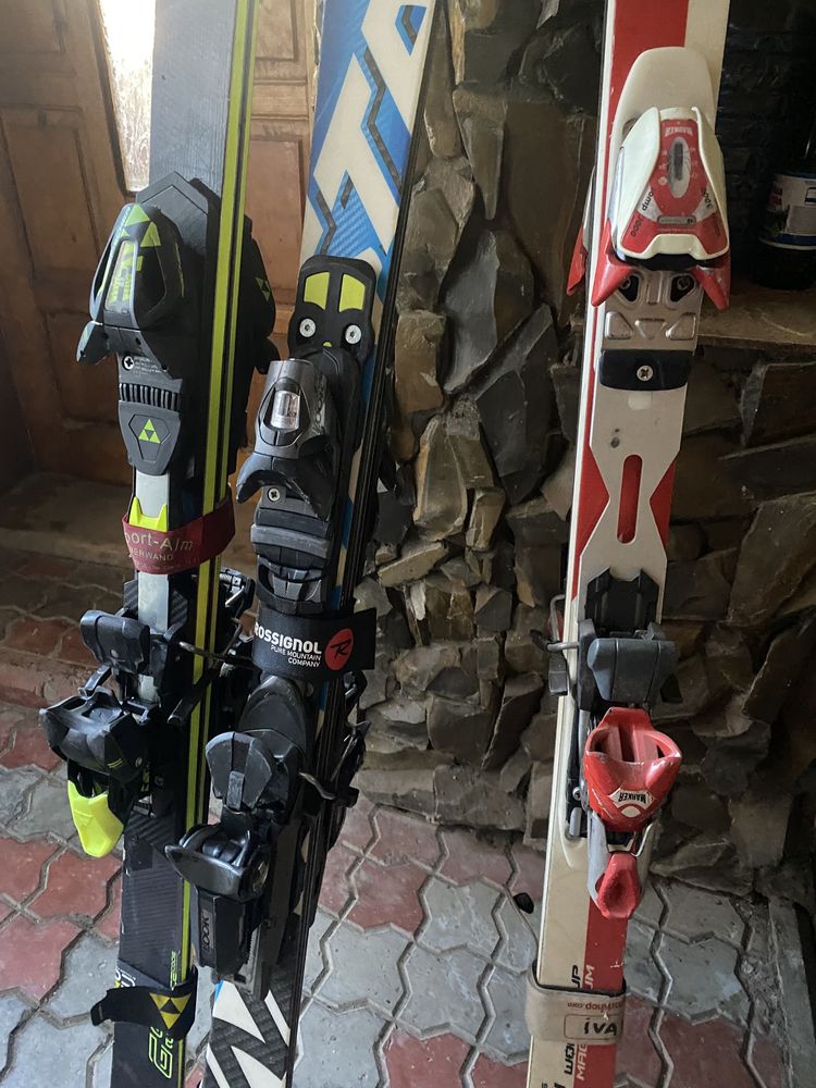 Лижі Toп!! world cup fisher , bizzard, atomic, rossignol, nordica,head