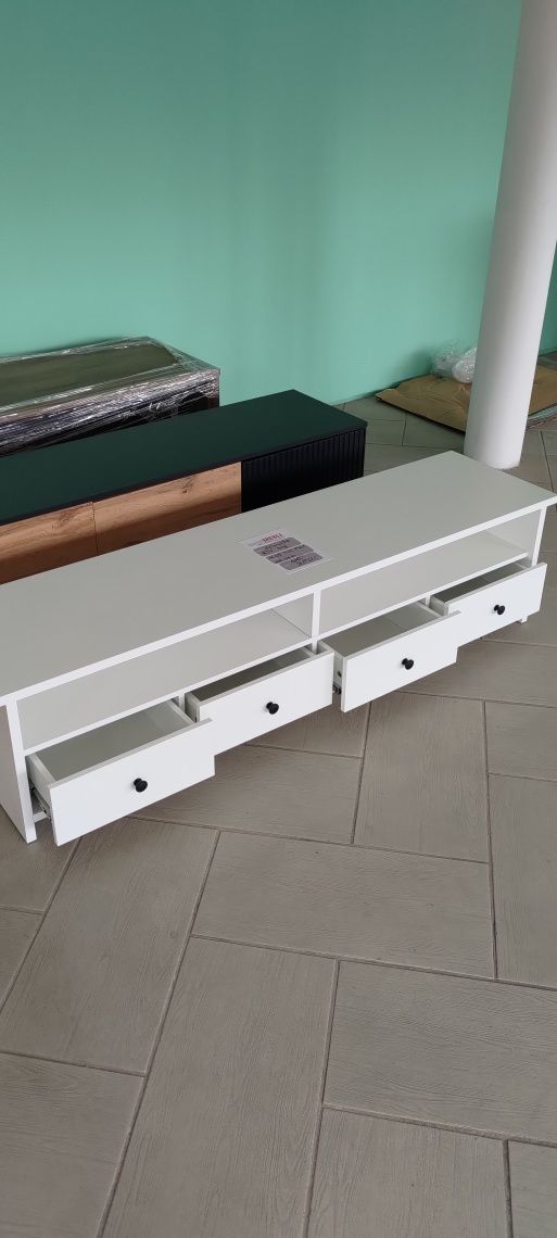 Komoda RTV biała