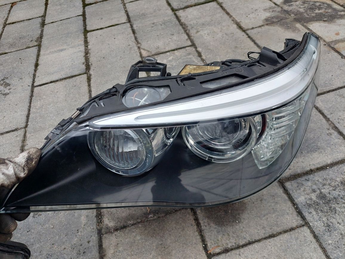 lampa xenon Bi-Xenon skrętna lewa przod bmw e60 e61 LIFT EUROPA