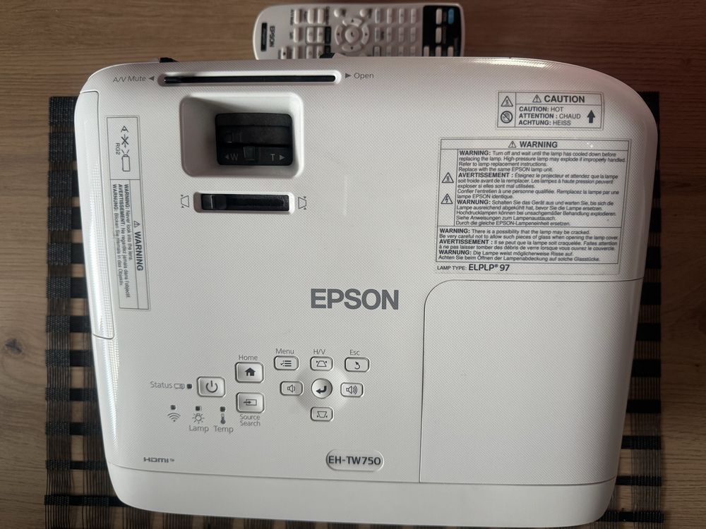 Projektor EPSON EH-TW750 3LCD HDMI jak nowy