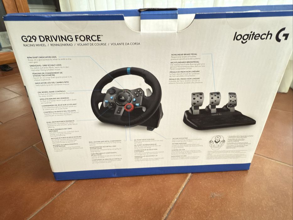 Logitech g29 para pc e playstation