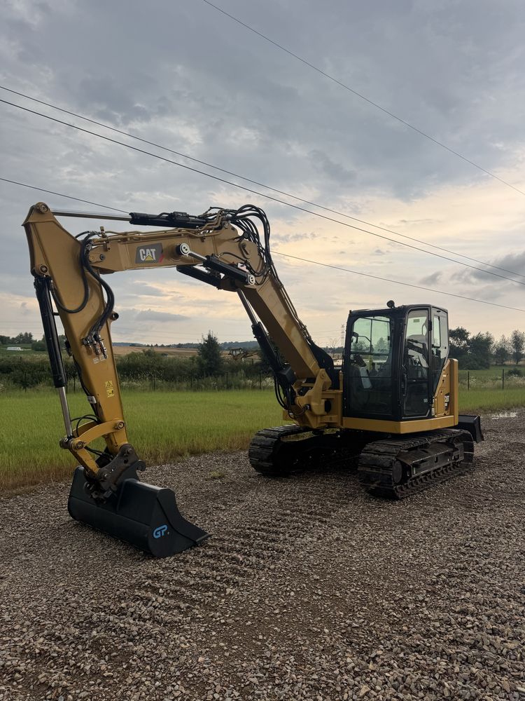 Koparka gasienicowa CAT Caterpillar 308 07 CR VAH,  3x łamane ramie