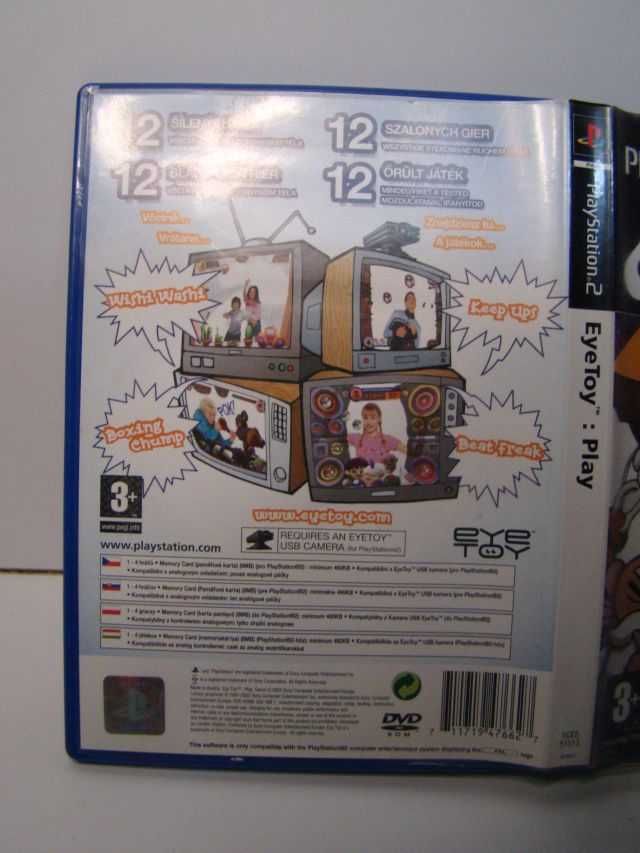 Gra EYE TOY PLAY Sony PlayStation 2