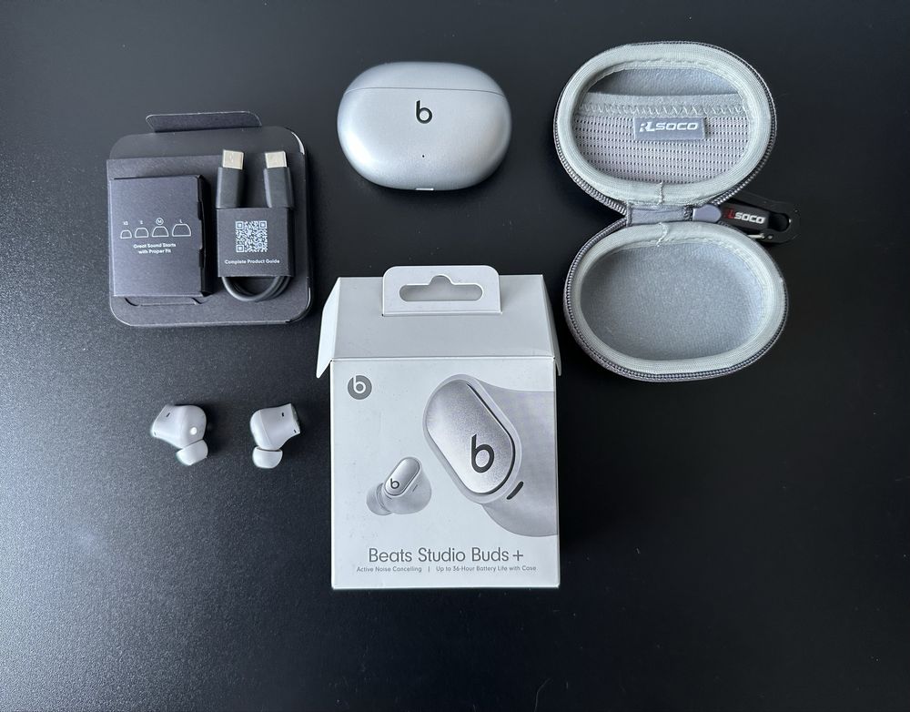 Beats Studio Buds + Srebrne ANC