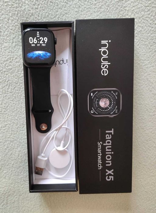 SmartWatch Inpulse Tela 1,95 Taquion X5