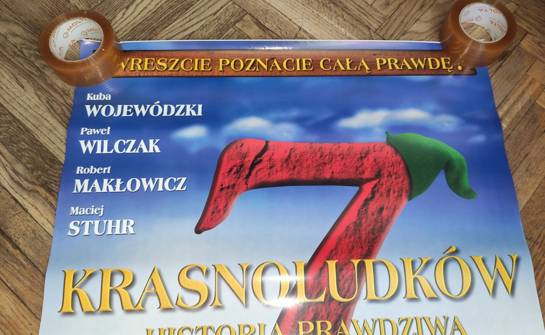 7 krasnoludków historia prawdziwa plakat filmowy oryginalny