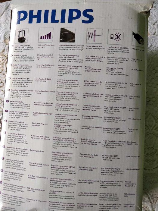 Antena telewizyjna wewnętrzna Philips SDV5120/12